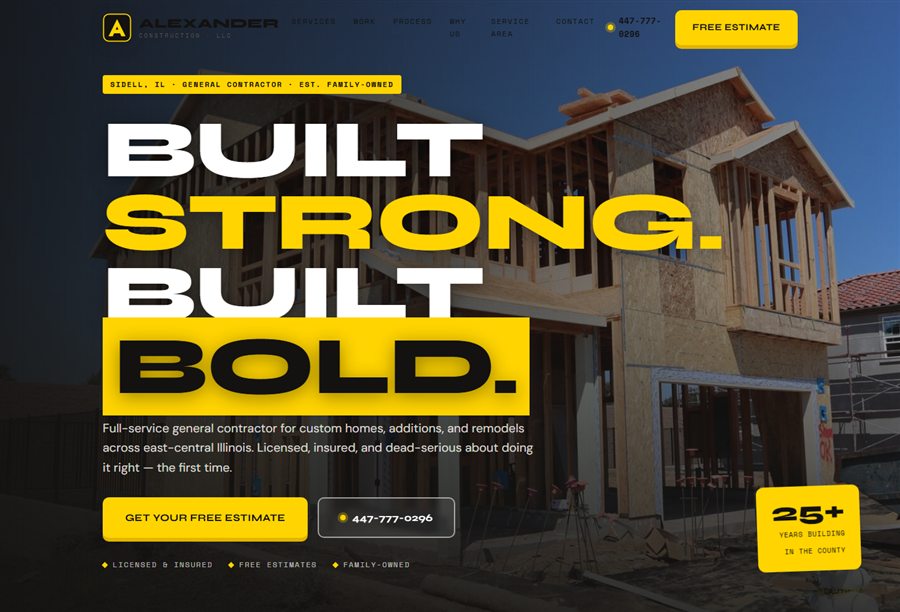 Preview of the Build Bold industrial design